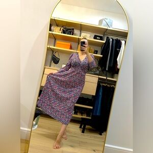 Brand new Mango long dress. Flower pattern